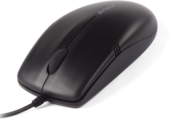Мышь A4Tech OP-530NUS черный оптическая 1200dpi silent USB 2but