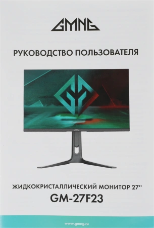 Монитор GMNG 27" GM-27F25 VA чер 5ms HDMI DP M/M HAS Piv 300cd