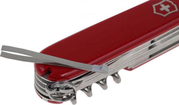 Нож перочинный Victorinox Mountaineer (1.3743) 91мм 18функц. красный карт.коробка