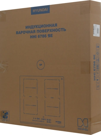 Индукционная варочная поверхность Hyundai HHI 6786 BE бежевый