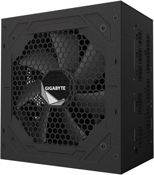 Блок питания Gigabyte ATX 1000W GP-UD1000GM PG5 Gen.5 80+ gold (24+4+4pin) APFC 120mm fan 8xSATA Cab Manag RTL