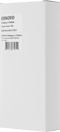 Инжектор POE Osnovo Midspan-1/300GA