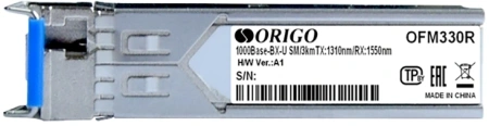 Трансивер Origo OFM330R/3KM оптич. SFP SM simplex Tx:1310нм Rx:1550нм до 3км (OFM330R/3KM/A1A)
