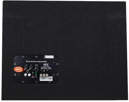 Сабвуфер автомобильный Kicx AP301BPA 350Вт активный (30см/12")