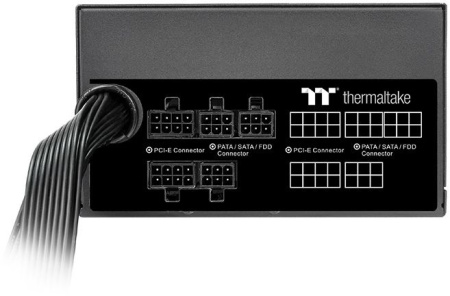 Блок питания Thermaltake ATX 650W SMART BM2 80+ bronze (24+4+4pin) APFC 140mm fan 6xSATA Cab Manag RTL