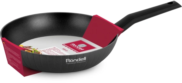 Сковорода Rondell Vero RDA-1493 круглая 24см покрытие: Xylan Plus ручка несъемная (без крышки) серый