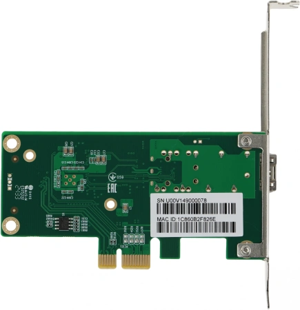 Сетевой адаптер Gigabit Ethernet D-Link DGE-560SX/D1A (OEM) DGE-560SX/D1A PCI Express x1