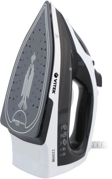 Утюг Vitek Metropolis VT-8338 2200Вт серый/белый
