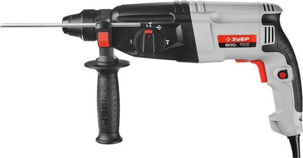 Перфоратор Зубр П-26-800 патрон:SDS-plus уд.:3Дж 800Вт (кейс в комплекте)