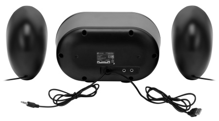 Колонки Оклик OK-433 2.1 черный 15Вт BT