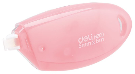 Лента коррект. Deli EH20001 6мх5мм ассорти корпус белый блистер