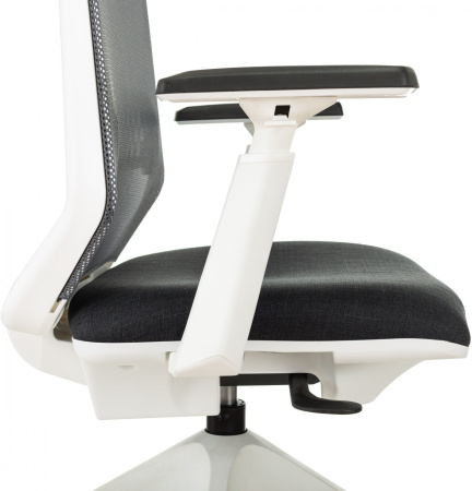 Кресло Бюрократ MC-W611NL серый TW-04 38-417 сетка/ткань крестов.4-луч. пластик пластик белый