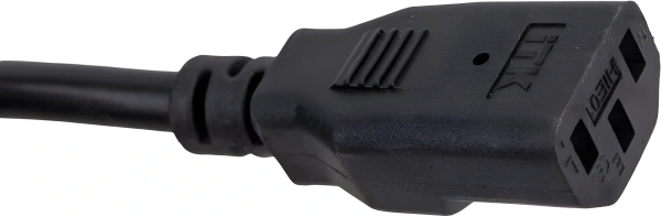 Шнур питания ITK PC-C13D-5M C13-Schuko проводник.:3x1.5мм2 5м 230В 10А (упак.:1шт) черный