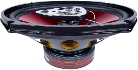 Колонки автомобильные Kicx SP 693 200Вт 92дБ 4Ом 16x23см (6x9дюйм) (ком.:2кол.) коаксиальные трехполосные