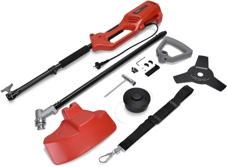 Триммер электрический Starwind ET-1200 1200Вт разбор.штан. реж.эл.:леска/нож