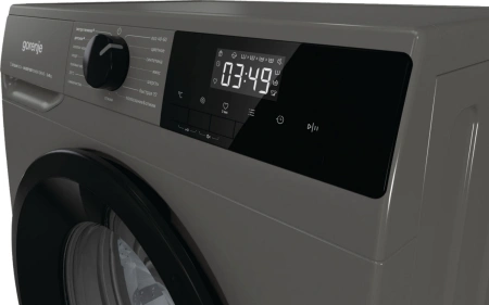 Стиральная машина Gorenje WNHPI84AS/AR класс: A загр.фронтальная макс.:8кг темно-серый инвертер