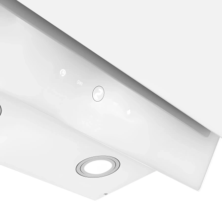 Вытяжка каминная Elikor Vertex WH 60 белый управление: сенсорное (1 мотор)