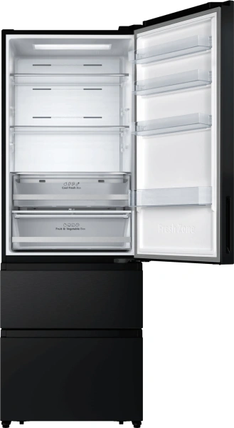 Холодильник Hisense RT641N4AF1 2-хкамерн. черный инвертер