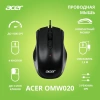 Мышь Acer OMW020 черный оптическая 1600dpi USB 4but (ZL.MCEEE.004)