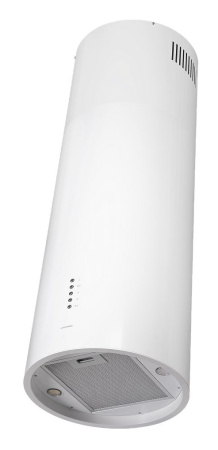 Вытяжка каминная Maunfeld Lee Isla 39 белый управление: кнопочное (1 мотор)