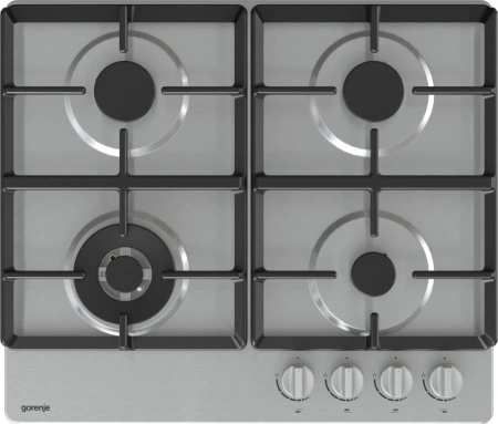 Газовая варочная поверхность Gorenje GW641XHF нержавеющая сталь