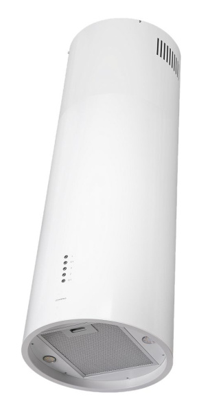 Вытяжка каминная Maunfeld Lee Isla 39 белый управление: кнопочное (1 мотор)