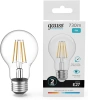 Лампа филам. Gauss Filament 9Вт цок.:E27 груша 220B св.свеч.бел.нейт. (упак.:10шт) (22229)