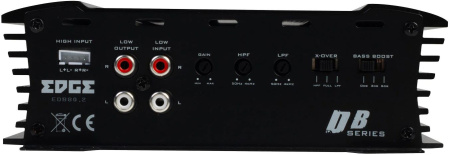 Усилитель автомобильный Edge EDB80.2LITE-E2 двухканальный