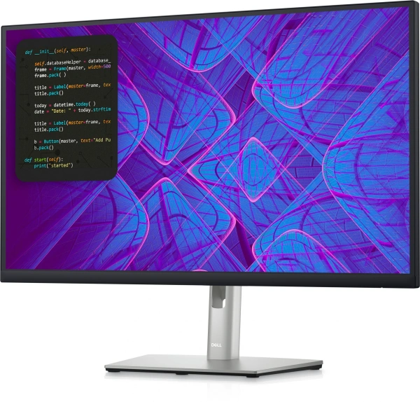 Монитор Dell 31.5" P3223QE IPS 4K чер 8ms HDMI DP USB HAS Piv 60Hz 350cd In