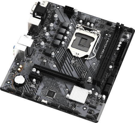 Материнская плата Asrock H510M-HDV/M.2 SE Soc-1200 Intel H470 2xDDR4 mATX AC`97 8ch(7.1) GbLAN+VGA+D