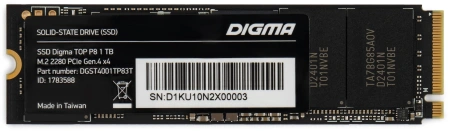 Накопитель SSD Digma PCI-E 4.0 x4 1Tb DGST4001TP83T Top P8 M.2 2280