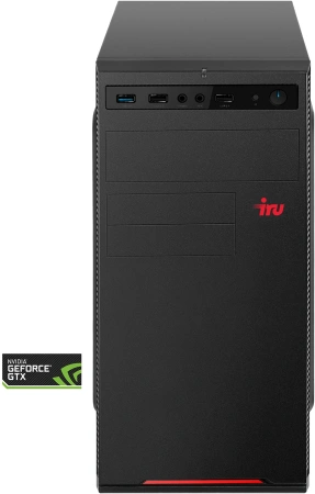 ПК IRU Home 310H6SE MT i5 12400/8Gb/SSD1Tb UHDG 730/DOS/черный