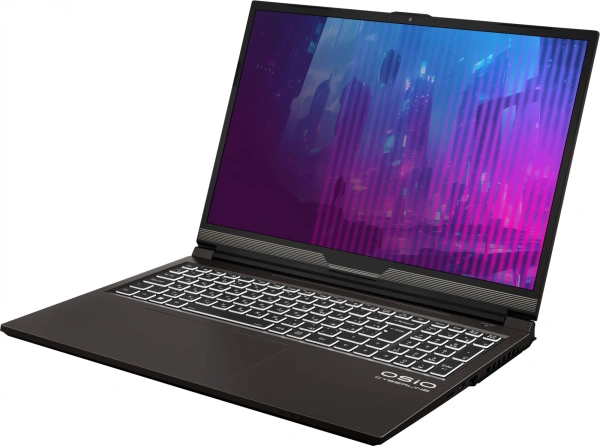 Ноутбук Osio CyberLine C160i-002 Core i5 12600H 16Gb SSD512Gb NVIDIA GeForce RTX4050 6Gb 16" IPS WUXGA (1920x1200) noOS brown WiFi BT Cam 3410mAh