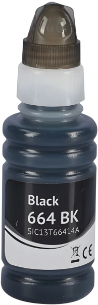 Чернила Epson T6641 черный 70мл для Epson L100