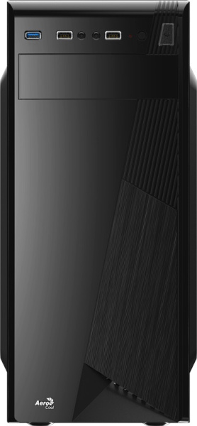 Корпус Aerocool CS-1101 черный без БП ATX 2x120mm 1x140mm 2xUSB2.0 1xUSB3.0 audio