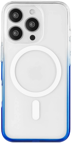 Чехол (клип-кейс) uBear для Apple iPhone 16 Pro Fusion with MagSafe синий (CS444EB63PFS-I24M)