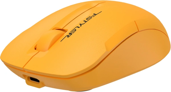 Мышь A4Tech Fstyler FG15C Air2 желтый оптическая 1200dpi беспров. USB для ноутбука 3but