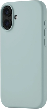 Чехол (клип-кейс) uBear для Apple iPhone 16 Plus Touch with MagSafe мятный (CS418CM67TH-I24M)