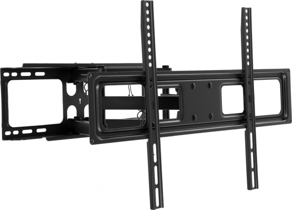 Кронштейн для телевизора Ultramounts UM873 черный 37"-70" макс.40кг настенный поворотно-выдвижной и наклонный