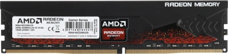 Память DDR4 16Gb 3200MHz AMD R9S416G3206U2S R9 RTL Gaming PC4-25600 CL16 DIMM 288-pin 1.35В с радиатором Ret