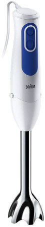 Блендер погружной Braun MQ3045WH Aperitive 700Вт белый/синий