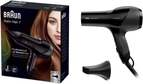 Фен Braun BRHD780E 2000Вт черный