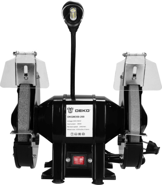 Станок заточной Deko DKGM400-200 400W (063-4324)