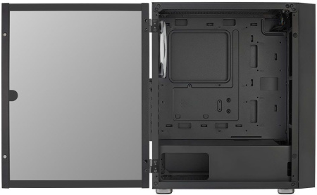 Корпус Aerocool Graphite-G-BK-v2 черный без БП ATX 6x120mm 1x140mm 2xUSB3.0 audio bott PSU