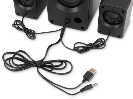 Колонки Оклик OK-423 2.1 черный 11Вт