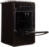 Плита Газовая Flama RG 24019 B коричневый (без крышки) реш.сталь