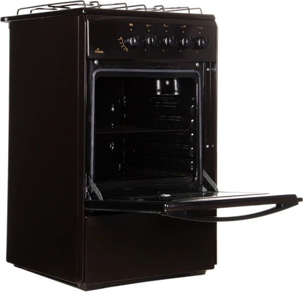 Плита Газовая Flama RG 24019 B коричневый (без крышки) реш.сталь