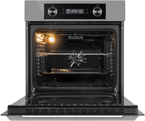 Духовой шкаф Электрический Maunfeld AEOH60102S нержавеющая сталь