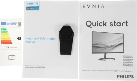 Монитор Philips 27" Evnia Gaming 27M1N3200ZS/01 черный IPS LED 1ms 16:9 HDMI матовая 250cd 178гр/178гр 1920x1080 165Hz FreeSync Premium DP FHD 5.15кг