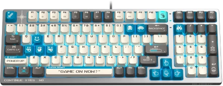 Клавиатура A4Tech Bloody S98 Pixels Blue механическая серый/бежевый USB for gamer LED (S98)